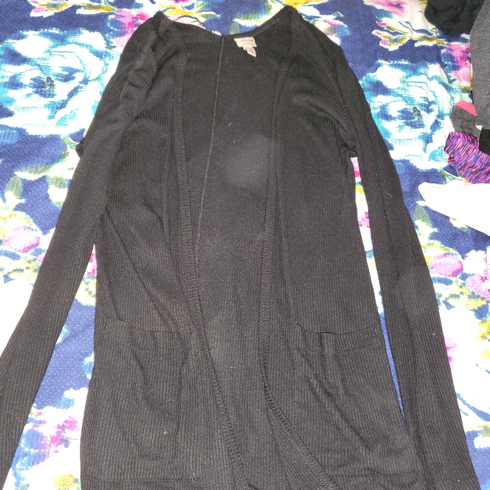 Black cardigan size M
